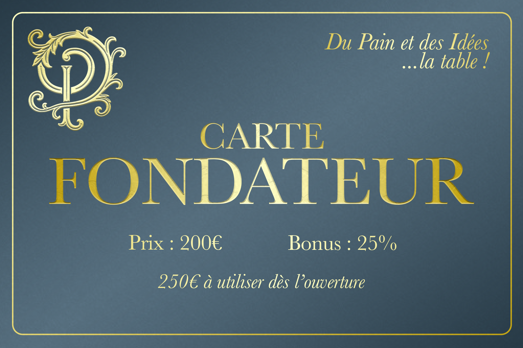 Carte Fondateur